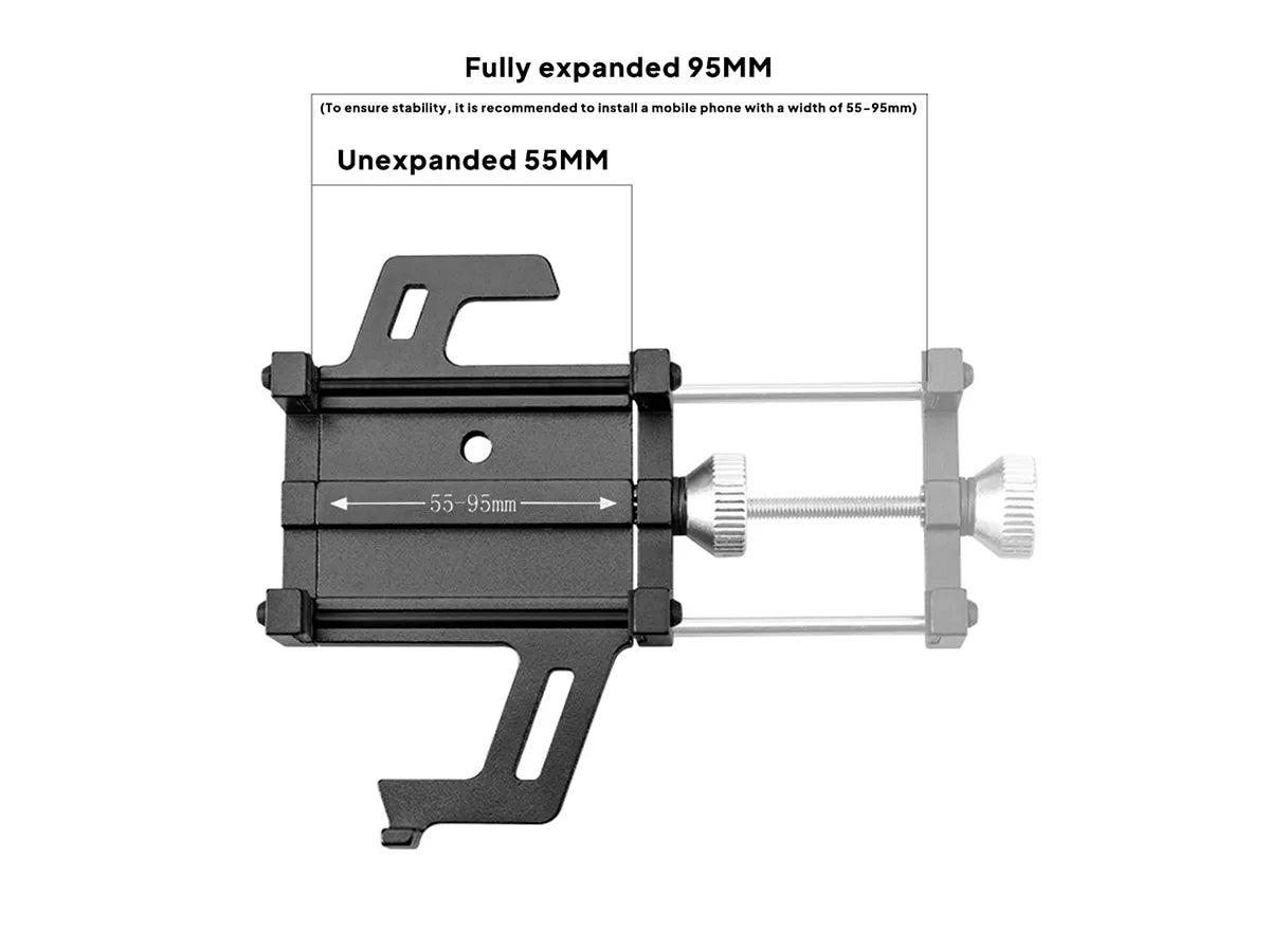 Fahrrad-Handyhalterung aus Aluminiumlegierung