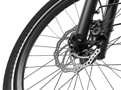 Dukawey FUGL3.0 front hydraulic disc brake detail