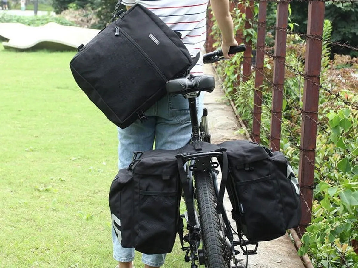 3-in-1-Fahrradgepäckträgertasche