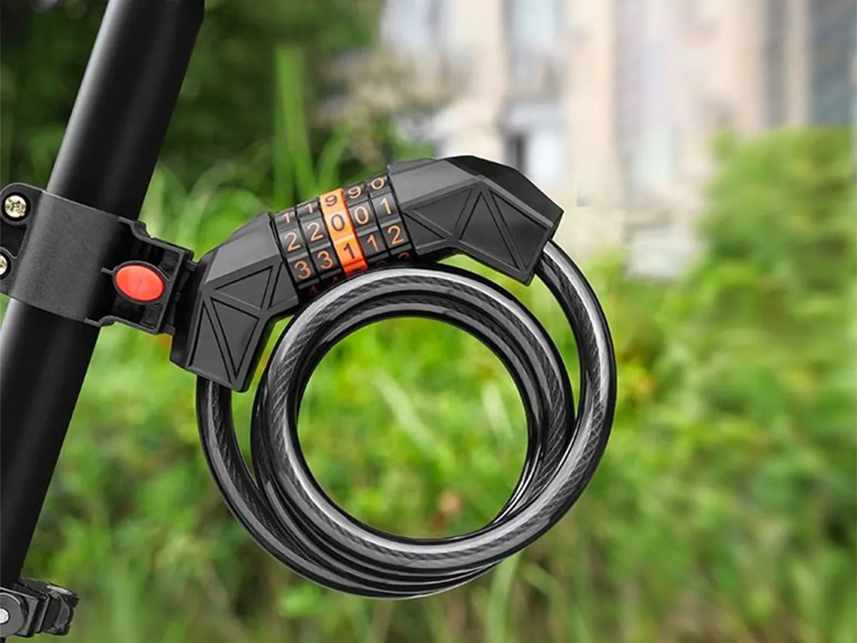 E-Bike-Stahl-Kabelschloss